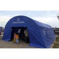 Produksi Tenda Pengungsi Korban Bencana